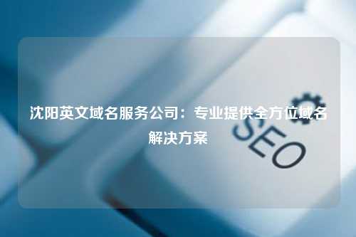 沈阳英文域名服务公司：专业提供全方位域名解决方案